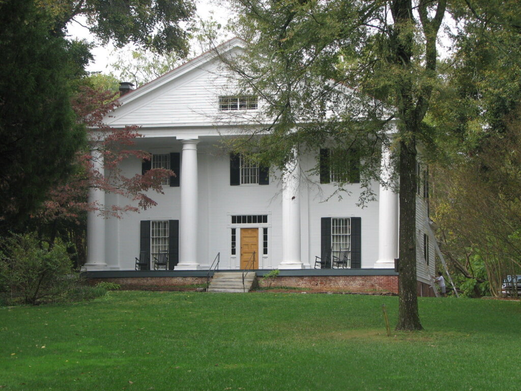 Historic Bulloch Hall in Roswell, GA. TLX Homes buys houses fast in Roswell