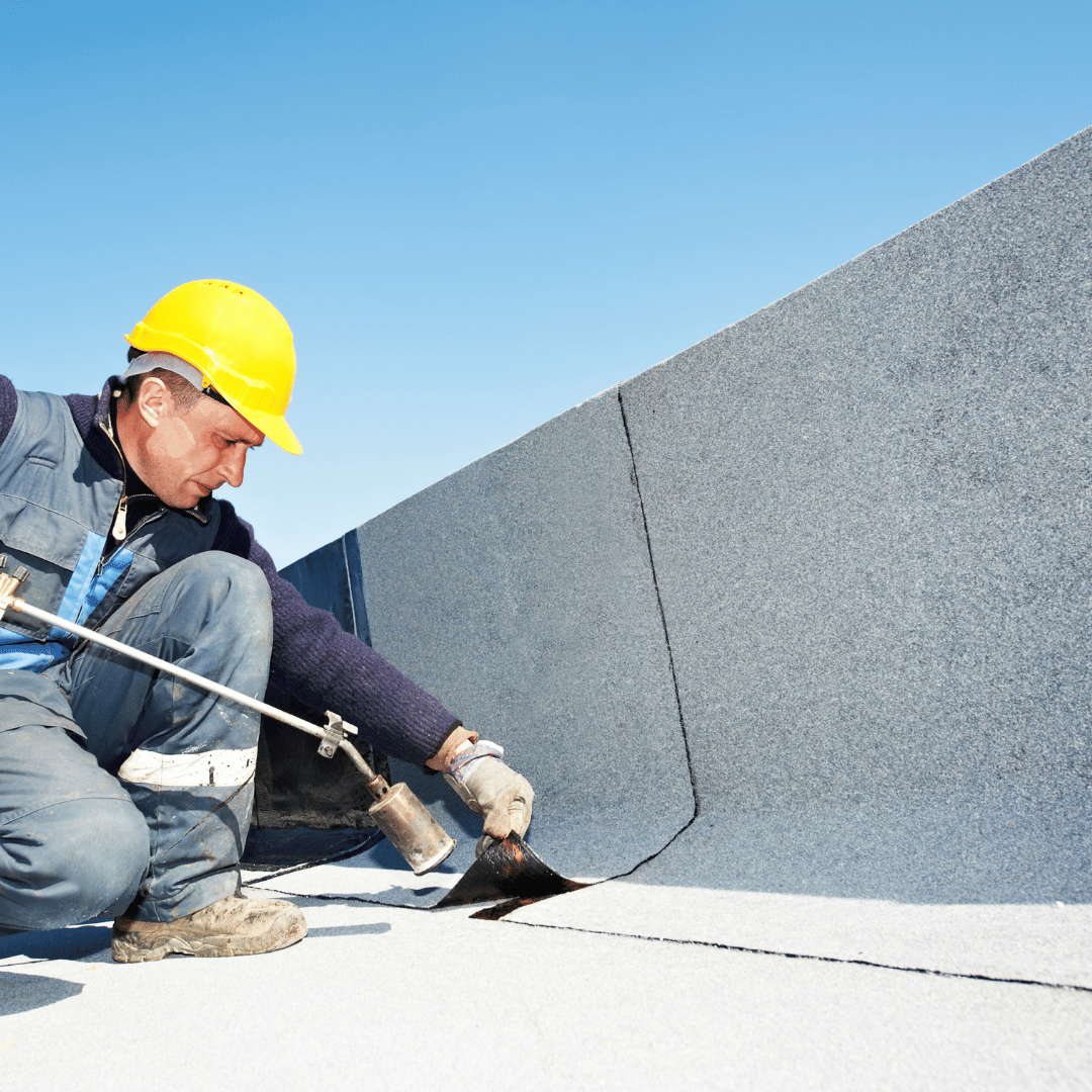 roofer on a roof