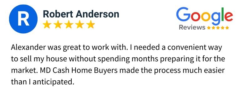 Home Selling Experience Review Maryland