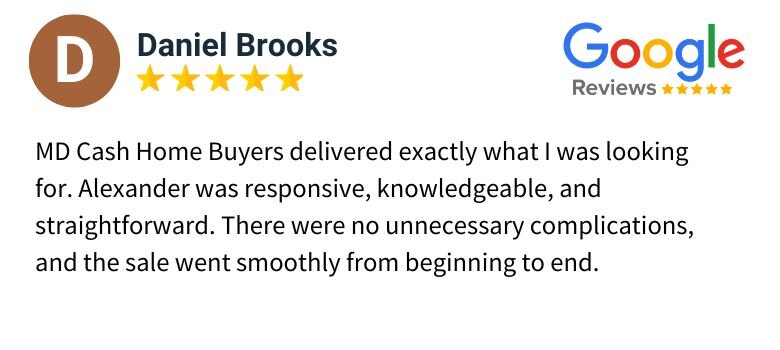 Sell My Home Fast Review Maryland