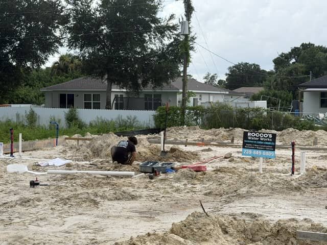 sewer line hook up cape coral