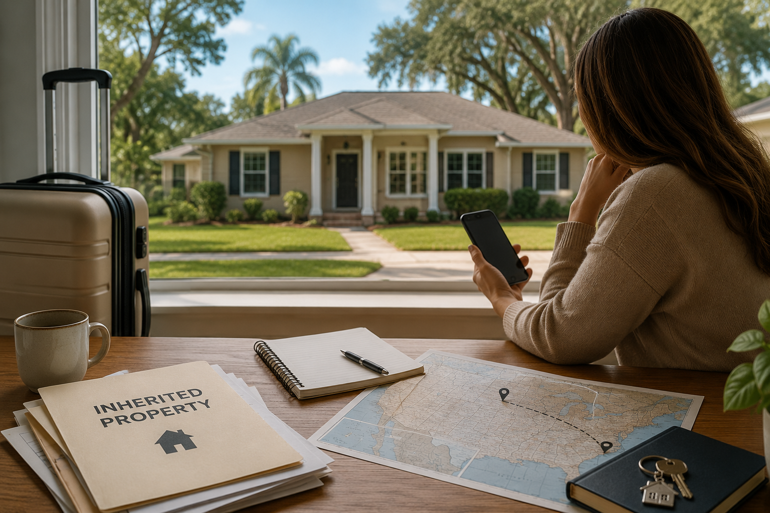 Out-of-state personal representative managing an inherited house in Jacksonville