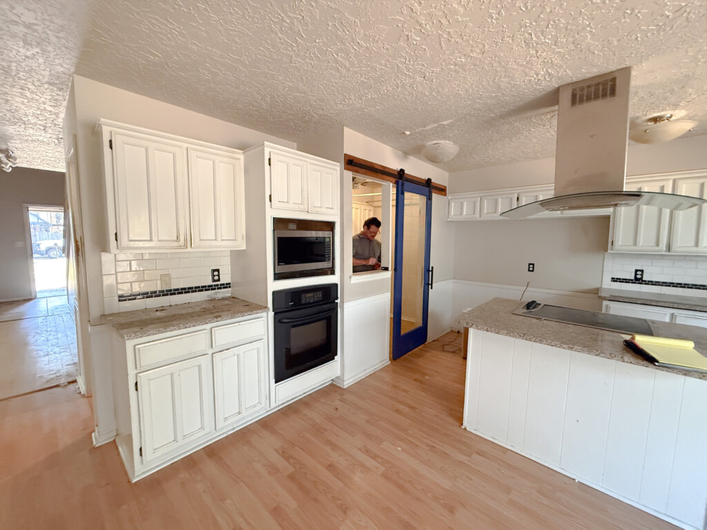 Kitchen in home purchased by Property Rescue Group