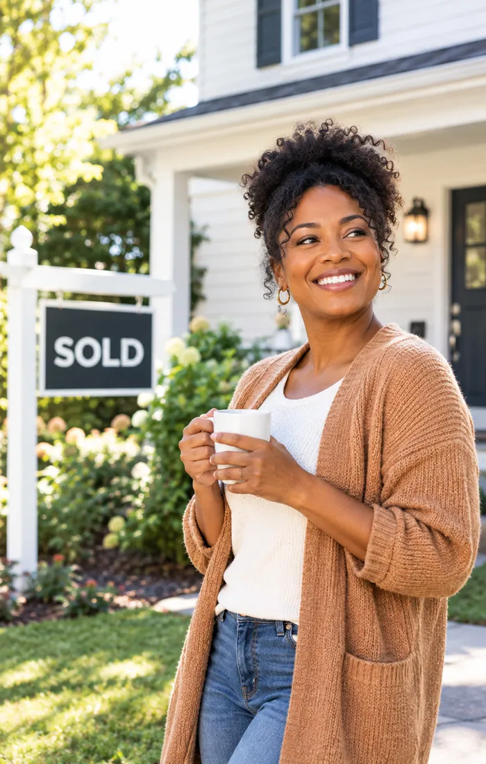 Homeowner choosing a simple and flexible way to sell a house