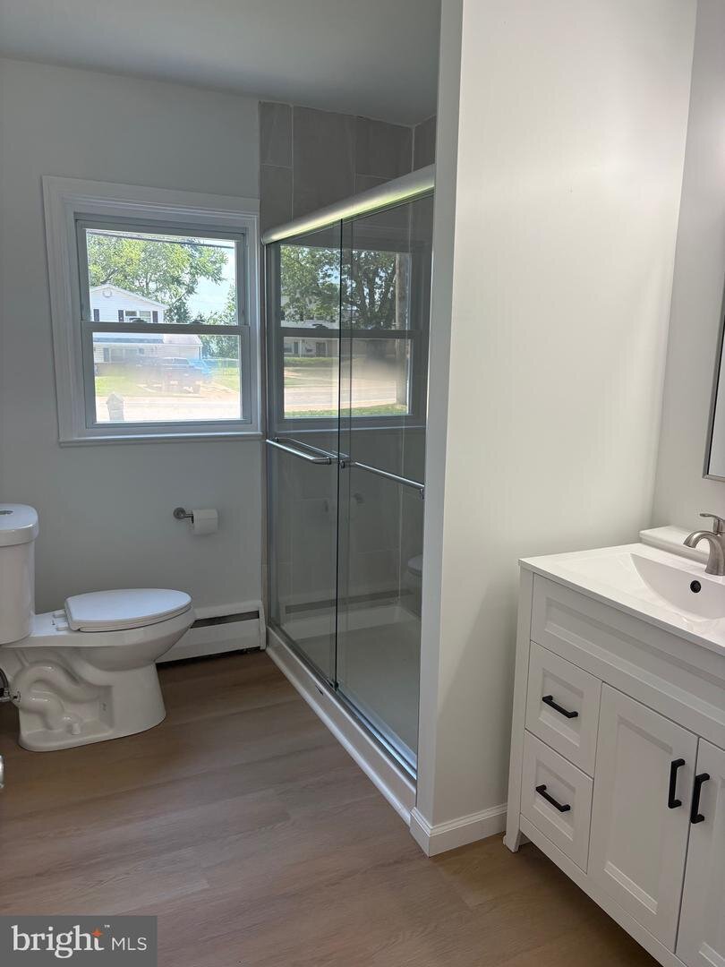 Bathroom with shower at 1215 Milltown Road