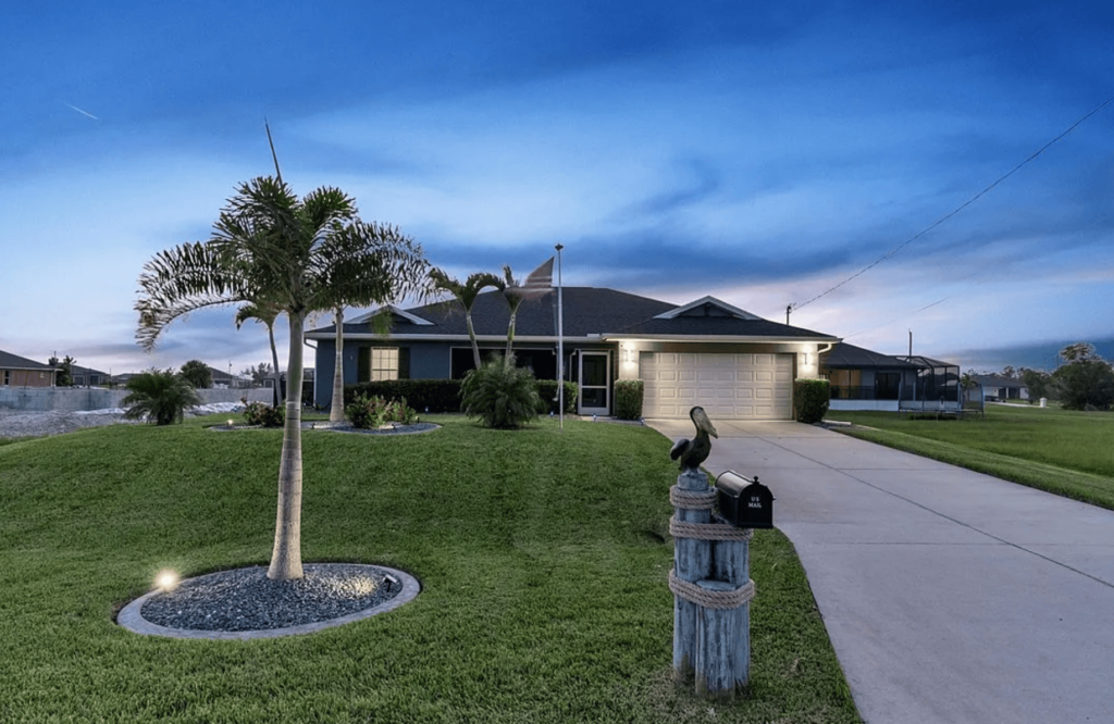Single-family home in Cape Coral, Florida financed through a Conventional refinance by Ryan Meyer