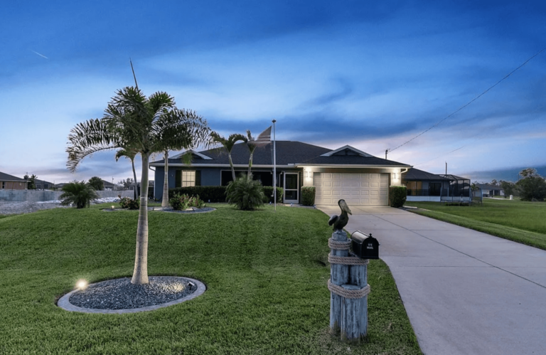 Single-family home in Cape Coral, Florida financed through a Conventional refinance by Ryan Meyer