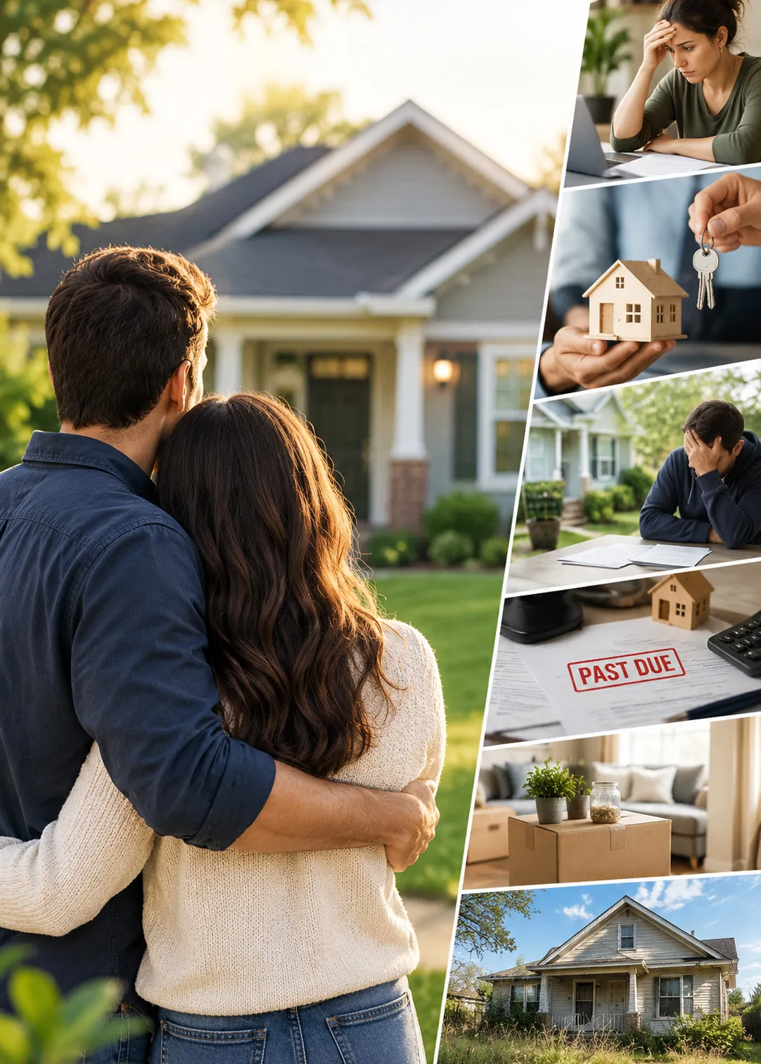 Homeowners exploring flexible home-selling solutions for different financial and property situations with DSKM Enterprises.