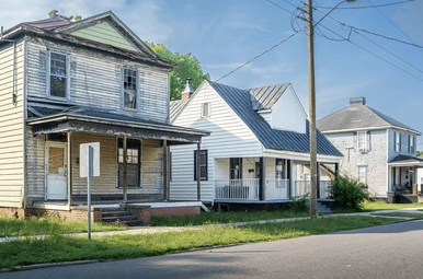 Homeowner discussing options for selling a house in Goldsboro, North Carolina