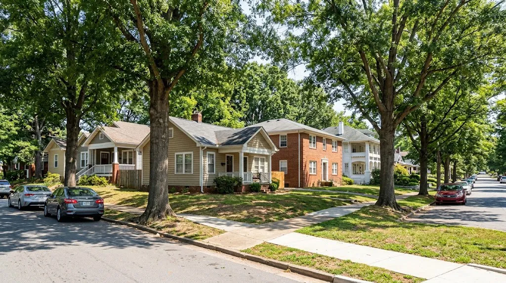 Residential rental properties in the West End South area of Winston-Salem