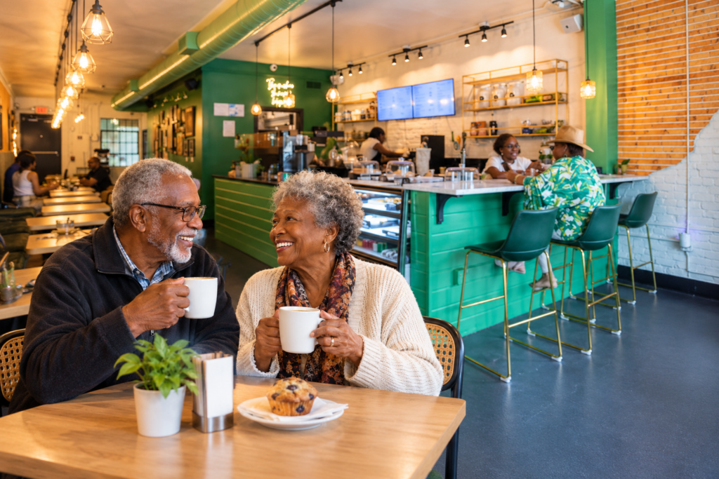 Senior-friendly coffee shop in Atlanta at Cafe Bartique in Cascade Heights