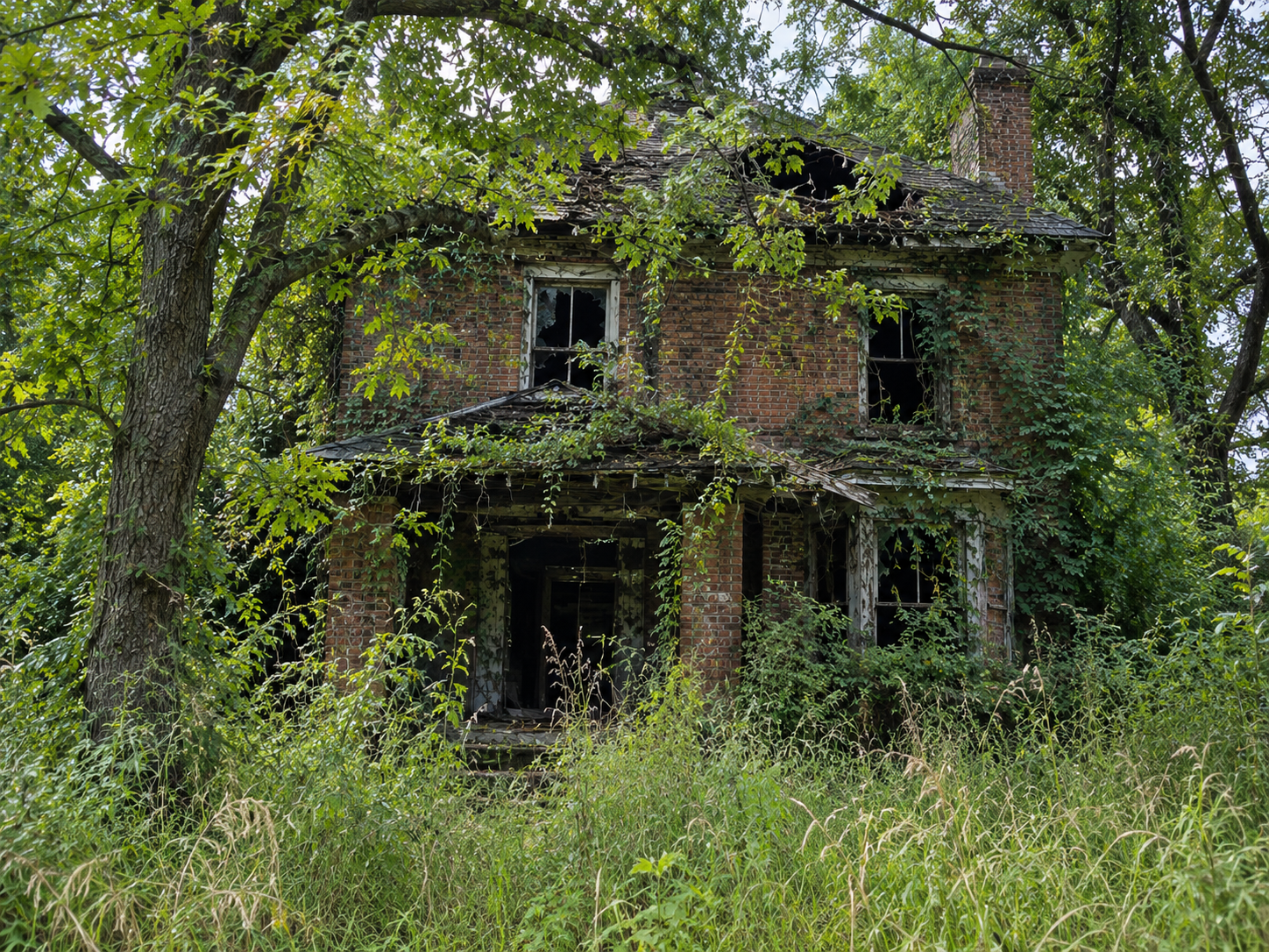 abandoned house