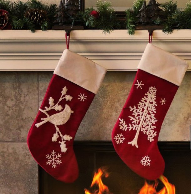 Customize your own Christmas stockings