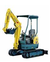 mini excavator rental