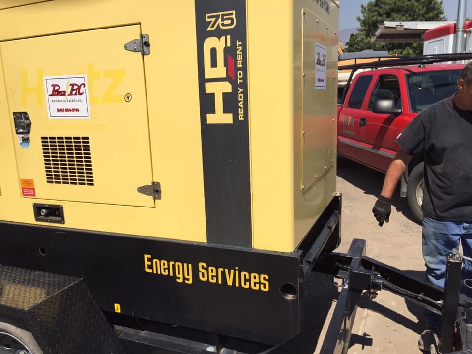 generator rental medford and klamath falls oregon