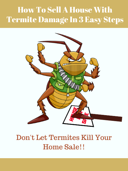 how to sell a house with termites