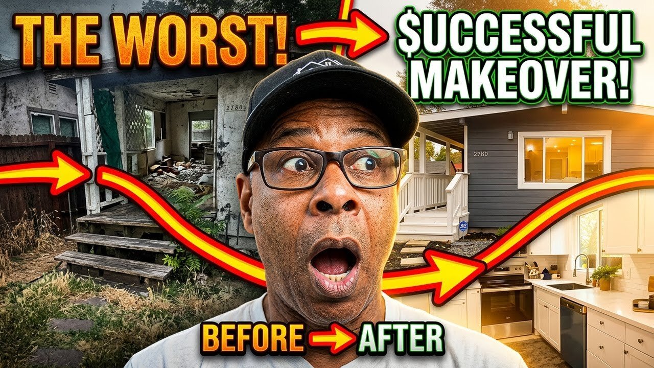 inherited house before and after sold in 10 days!