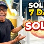 sold in 7 days