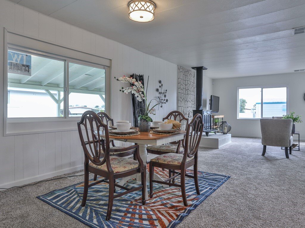 Updated kitchen after inherited property renovation in Florin California