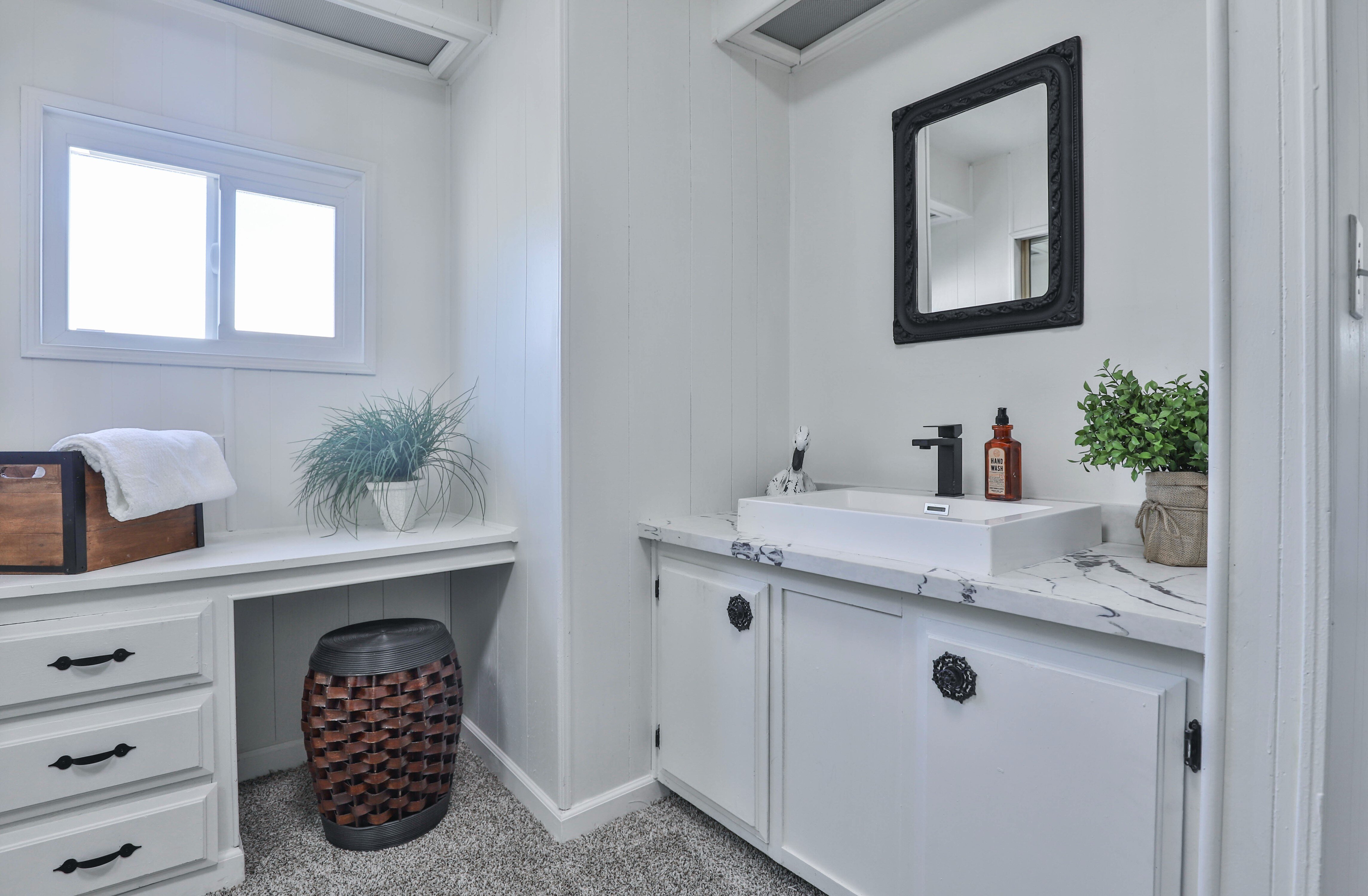 Remodeled kitchen after inherited Florin property rehabilitation