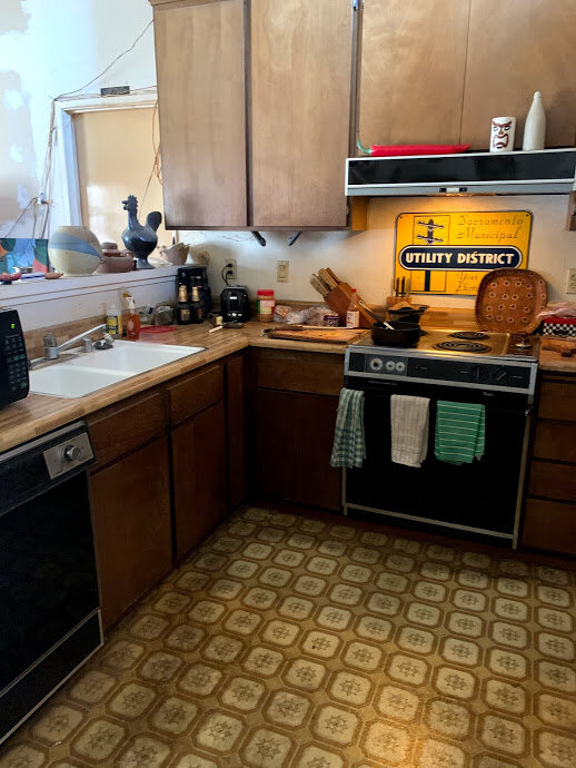 Accumulated belongings throughout Valley Hi home before sale