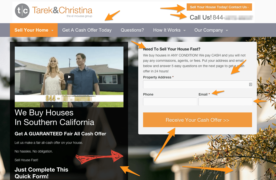 website conversion rate tips for real estate investors