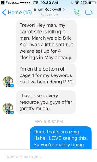 adwords for real estate investors success story