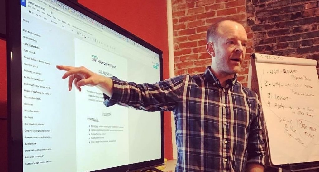 Trevor Teaching Real Estate Lead Gen