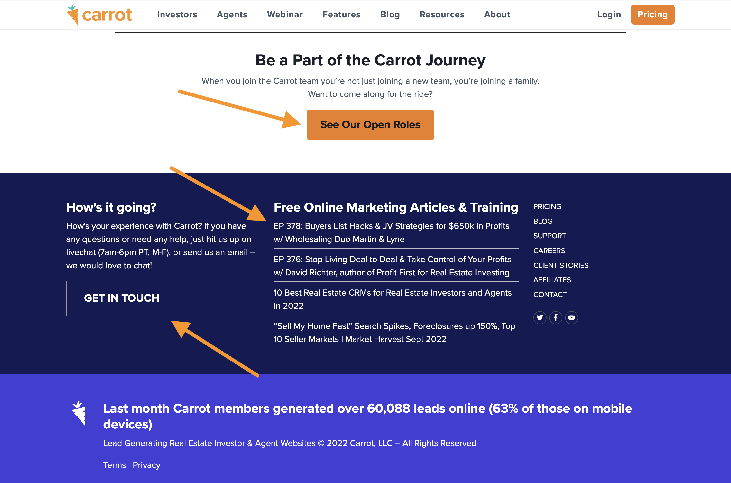 website about page ideas and example